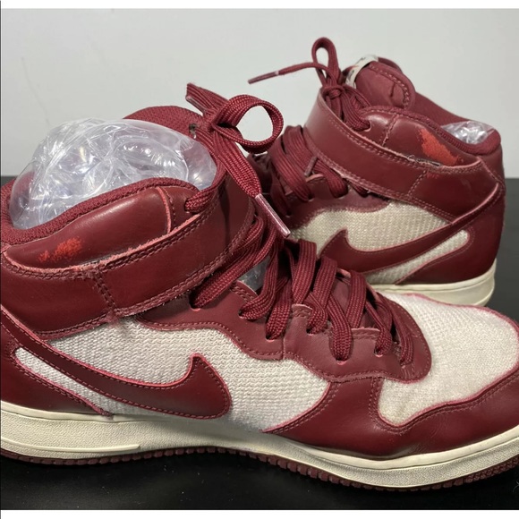 Nike Air Force 1 Mid '07 Team Red Summit White Size 10.5 Mens 315123-610 - Picture 5 of 6